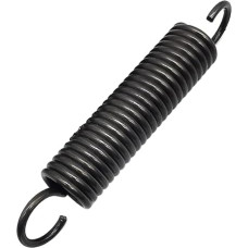 Zugfedern, Doppelhaken-Zugfeder, Federstahl, Drahtdurchmesser 5 mm, Außendurchmesser 50 mm, freie Länge 200-500 mm, 1 Stück(5 x 50 x 240 mm)