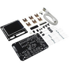 Pesfehhy Hochpräzises Digitales LCR-Testgerät, DIY-Schweißset, Testmodul Zur Messung Des Induktivitätswiderstands mit Kleinem Wert