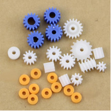 16 Types of Wave Gears Spindle Gears B 2 mm 2 3 mm 3 17 mm 4 mm Worm Plastic
