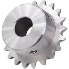 KLNCXC Mechanische Rollenkettenräder Zahnrollenkettenrad, 1 Stück 23 Zähne 04C 304 Edelstahl Industrieantriebskettenrad Kettenrad 23T Bohrung 8 10 12 14 15 16 17 18 mm(10mm(Keyway 3x1.4mm))