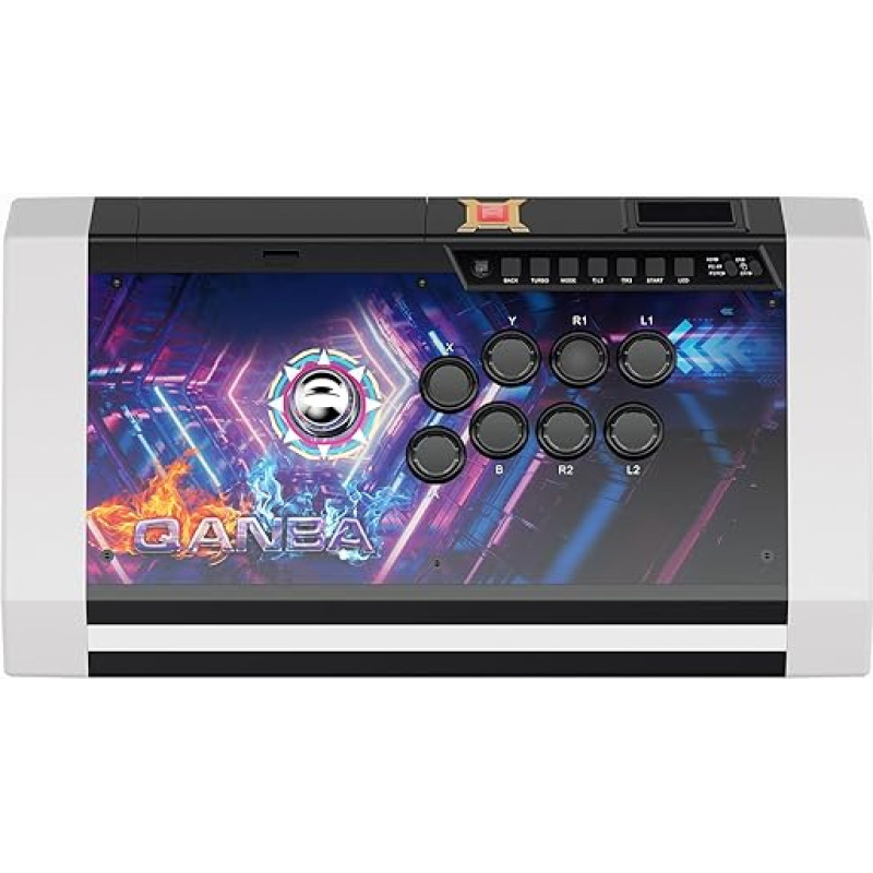 qanba Q3 Obsidian Silent Arcade Joystick Multifunction Edition for PC (Fighting Stick)