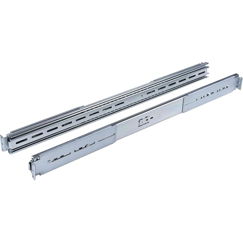 Stovo bėgių rinkinys, skirtas HCX Eon/Nexus serijos serverių korpusams, 650 mm, nuo 2U iki 4U, 19