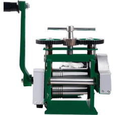 Flat Half Round Square Sheet Metal Wire Hand Operated Mini Gold Rolling Mill Jewelry Rolling Machine Tablet Press Machine