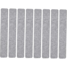 HOODANCOS Pack of 8 Felt Message Board Notice Board for Office Wall Board Made of Felt Wall Board with Pin Board Wall Design with Felt Strips Cork Board Strips Wall Memo Board Strips Photo Note Board