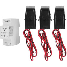 3 Phase Electricity Meter with Comprehensive Energy Monitoring in Circuit Breaker 750A Clamp Type Current Transformer for Solar PV KWh Eenrgy Measurement