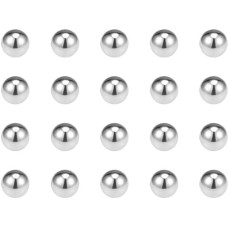 KYUEPONG Lagerkugeln,Stahlkugel, 50-500 Stück Lagerkugeln, Präzisionskugeln aus Edelstahl 304, 2 mm, 2,5 mm, 3 mm, 3 mm, 3,5 mm, 4 mm, 4,5 mm, 5 mm(5mm 200vnt.)