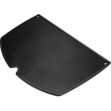 Denmay 6560 45.2 x 31.5 cm Cast Iron Grill Plate for Weber Q300 Q320 Q3000 Q3200 Q3400 Gas Grills, Grill Pan Replacement Part, Cast Iron Griddle Plate Accessories for Weber 6506