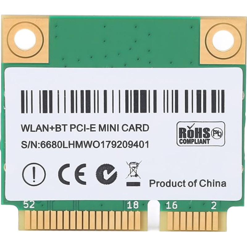 Dioche WiFi 6 Half Ax200Hmw PCB belaidžio tinklo kortelė 2.4G 5G Dual Band 2974M Wifi6 Mu Mimo Multithreading Technology WiFi kortelė su PCIe nešiojamam kompiuteriui