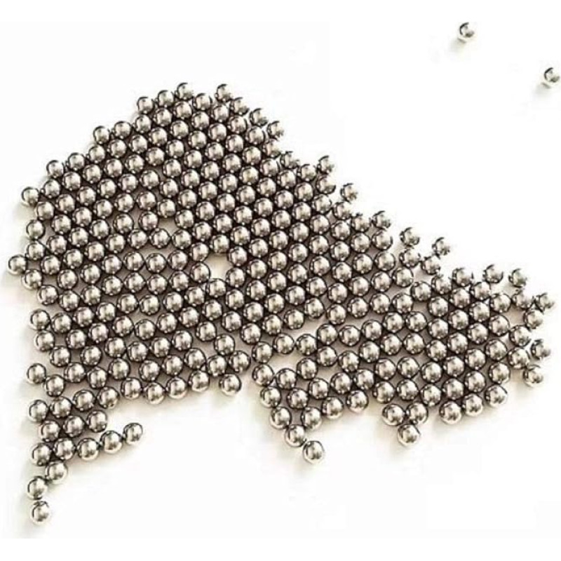 304 Kietas nerūdijančio plieno kamuolys Plieno kamuolys Mažas kamuolys Apvalus kamuolys 0,5-4,5 mm-3,0 mm 500 grūdų