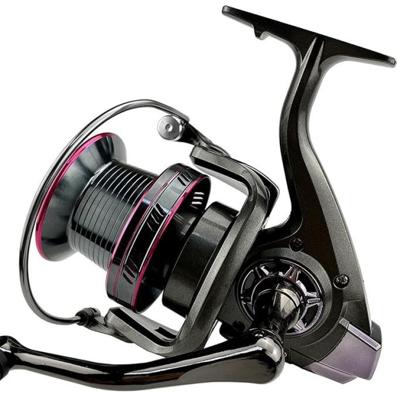 HNGM Žvejybos ritė Metalinė ritė Žvejybos ritė Ultra Light High Speed 4.0: 1 Spiningo ritė 12 + 1BB 8 kg maksimalus ožkos ratas (ritės talpa: 10000 serija)