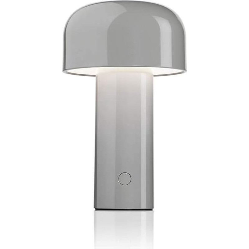 Flos Bellhop Battery, Polycarbonate, Grey, 12.5 x 21 cm