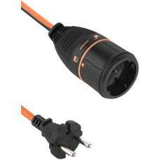 Electraline 1638 Garden Extension 40 m 2 x 1.5 Socket Electralock Power Connection Locking System as it prevents accidental disconnection of the connected device during its use