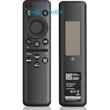 BN59-01432A Remote Control for Samsung TV, Solar Voice Remote Control with USB-C, 4 Shortcut Buttons, Replacement for Samsung Smart TVs 2021-2023 Neo QLED/LED 4K UHD - Black