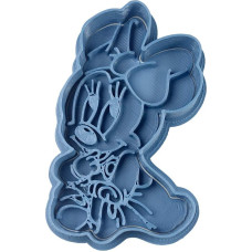 Cuticuter Baby Minnie Disney Cookie Cutter, mėlyna, 8 x 7 x 1,5 cm