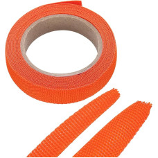 išteklių žemėlapis Geflochtene Kabelhülsen, Schrumpfschlauch, 0,95 cm, 3 m, Orange, 2:1 Verhältnis, Schrumpfschlauch, Kabelschutz für Kabelbaumkabel, Netzwerkkabelschutz, Kabelmanagement