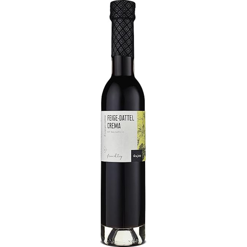 WAJOS Figų datulių kremas su aceto balzamiku di Modena, acto paruošimas 250 ml, 3 % rūgšties