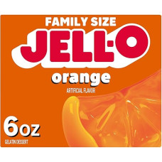 Jello-O Gelatin Dessert Orange