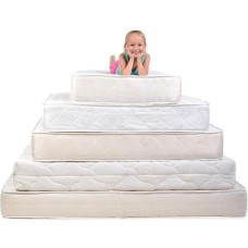 Kūdikių vaikų čiužinys [60 x 120 cm, be užvalkalo] Aukštos kokybės putplasčio šerdies paminkštinimas Putų plokštės putplastis