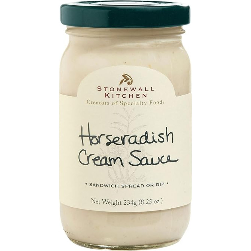 Stonewall Kitchen Sauce, Horseradish, Cream, 8.25 oz Multi