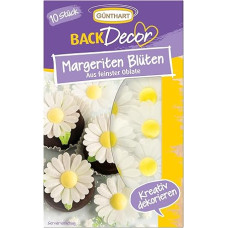 Günthart BackDecor margučių gėlės, pagamintos iš geriausių vaflių, taip pat tinkamos tortams ar keksiukams