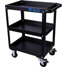 KS Tools Tools BT150900 serviso vežimėlis [Powered by KS Tools] Workshop Service Trolley Black 76,3 x 44,3 x 3 x 84,3 cm (plotis x gylis x aukštis)