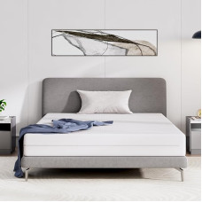 Avenco Kaltschaummatratze 140x200 H3/H4 7-Zonen Matratze aus Bambus-Schaum Bezug 60°Waschbar Öko-Tex CertiPUR US Rollenmatratze 14cm Mittel