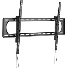 ProperAV Black Flat Wall TV Mount Bracket for 60