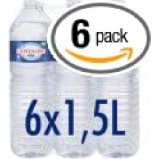CRISTALINE - Natural Spring Water 6 x 1.5L - Pack of 1