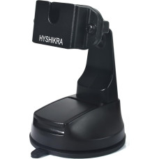 HYSHIKRA Adhesive Suction Cup Base Radio Mount Walkie Talkie Car Mount Compatible with Baofeng Quansheng Midland Radny 3 Sepura Handheld Radio and Microphone