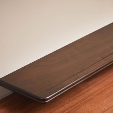 Platzsparender Schreibtisch aus Holz zur Wandmontage für Home Office Küche Wäsche & Balkon - Vielseitiger Klapptisch in Sapel-Finish für Schlafzimmer & Badezimmer
