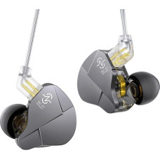 Yinyoo CCZ MC01 Soul In Ear Monitor IEM, 10 mm PET dvigubos magnetinės DD laidinės ausinės, su 3,5 mm lizdu, nuimamu kabeliu, be deguonies, pasidabruoto vario, nesusipainiojančios, lengvos ausinės audiofilams