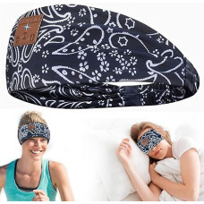 YiYunTE Miego ausinės Muzikinės ausinės su ausinėmis Belaidės 