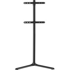 PureMounts TV Stand, Universal TV Stand, Height-Adjustable for 32-70 Inch Samsung, LG, Philips, Panasonic etc. Max. Vesa 400 x 400 and 40 kg, Black