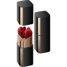 HUAWEI FreeBuds Lipstick, Wireless Bluetooth Headphones, Active Noise Cancellation, Wired Charger, High Resolution Sound, Connect with 2 Devices, Red