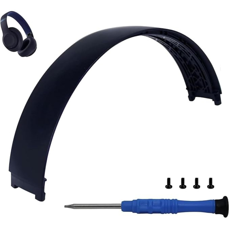 umvowuxa Studio Pro galvos juostos atsarginės dalys, suderinamos su Beats Studio Pro modelio A2924 ir Studio 3 modelio A1914 ausinėmis, Studio Pro galvos juostos atsarginės dalys (Navy)