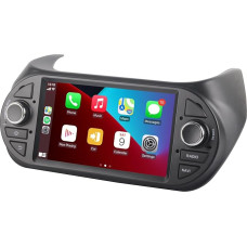 Car Radio for Fiat Fiorino/Qubo/Citroen Nemo/Peugeot Bipper Radio with Wireless CarPlay Android Car Bluetooth EQ HiFi/AM/FM USB