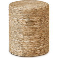 Osmanų pufas, natūralios jūros žolės pufai, rankų darbo apvalus pufas, pufo akcento kėdė, namų dekoratyvinė sėdynė, boho kėdė svetainei, miegamajam (natūrali)