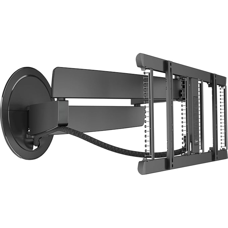 Vogel's TVM 7655 Signature Swivelling TV Wall Mount for 40-77 Inch TVs, Premium DesignMount TV Bracket Swivels up to 120°, Max 35 kg, VESA 200 x 100 up to 600 x 400