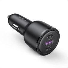 UGREEN Cigarette Lighter USB C 69W Car Charger Cigarette Lighter Car Charger USB C Compatible with MacBook Pro, iPhone 16/16 Pro/16 Pro Max/15 Pro/15 Pro Max/14/13/12, iPad Pro, Galaxy S24, etc.