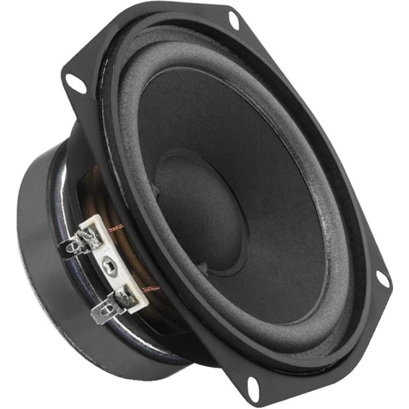 MONACOR SP-13/4 Universal Speaker, 20 W, 4 Ohm, Black