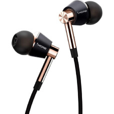 1MORE E1001 Triple-driver Hi-Fi Headphone In-Ear Earphone Hi-Res Audio with Microphone and Remote Control Compatible with iOS and Android