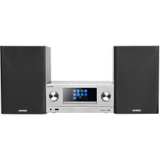 Kenwood M-9000S-S Smart Micro Hi-Fi System with Internet Radio, DAB+, CD/USB and Audio Streaming, Silver