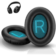 Replacement Ear Pads for Bose Quietcomfort 35 Headphones - Compatible with QC35 ii QC25 QC15 Ae2 Ae2i Ear Headphones Comfortable and Durable (Blue)