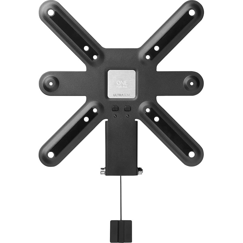 One For All TV Wall Mount - Tilting TV Mount - Black White - WM6221