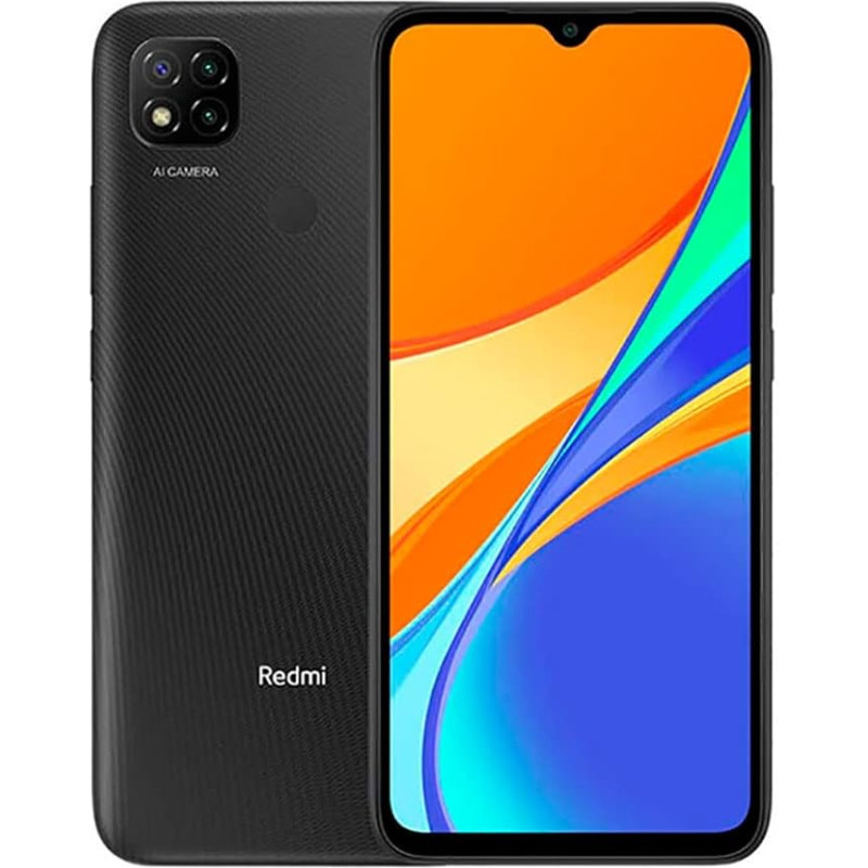 Xiaomi Redmi 9C Smartphone, 3GB RAM, 64ROM MTK G25 Octa-Core Processor 6.53 inch, DotDrop Display, Dual SIM, Micro SD, 13MP, Triple Camera, AI Face Unlock, Global