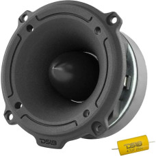 1 DS18 PRO-TW320 Super Tweeter Black Aluminium with 250 Watt RMS and 500 Watt Max of 10.20 cm Diameter Impedance 4 Ohm Sensitivity 107 dB 1 Piece + Built-in Capacitor