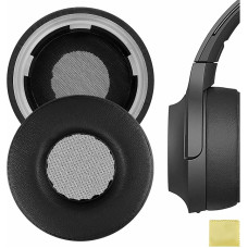 Geekria QuickFit Replacement Protein Leather Ear Pads for Sony WH-H800 Headphones Earpads Headset Ear Pads Ear Cups Repair Parts (Black)