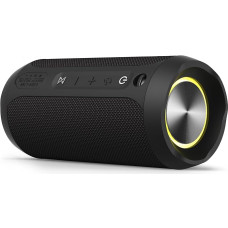 EDUPLINK Portable Bluetooth Speaker Waterproof IPX7 Wireless Speaker (Black)