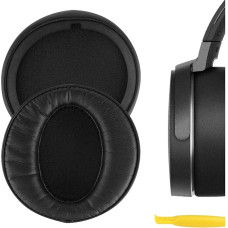 Geekria QuickFit Protein Leather Ersatz-Ohrpolster für Kopfhörer for S0NY MDR-XB950BT MDR-XB950B1 MDR-XB950/H, Ohrpolster, Earpads Repalcement (Schwarz)