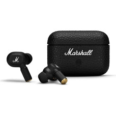 Marshall Motif II ANC - True Wireless Active Noise Cancelling Bluetooth Headphones, Earbuds, 30 Hours Playtime - Black